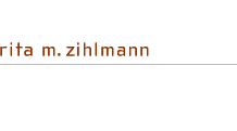 rita m. zihlmann